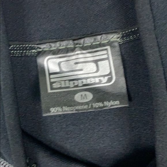 Slippery Matrix Wetsuit Long Sleeve Top M Blue Camo Pullover Neoprene Swim Surf - Picture 4 of 6